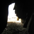 Profile of a face in the cave, Nanjizal beach