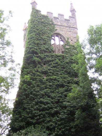 Ruined tower, Old Kea
