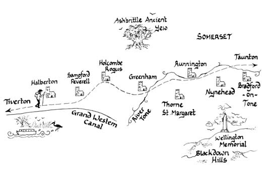 Mary Michael Pilgrims Way pilot section part 5: Tiverton to Taunton