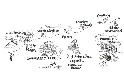 Mary Michael Pilgrims Way: Glastonbury to Stoke St Michael