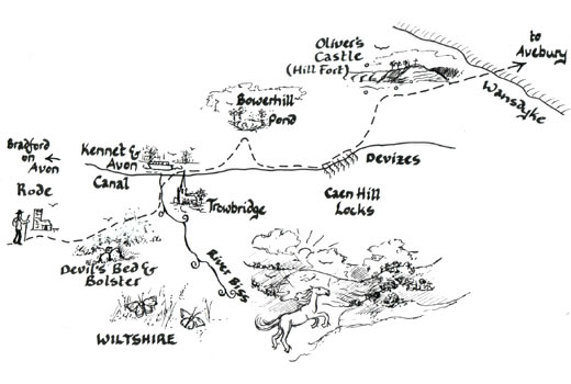 Mary Michael Pilgrims Way: Rode to Wansdyke